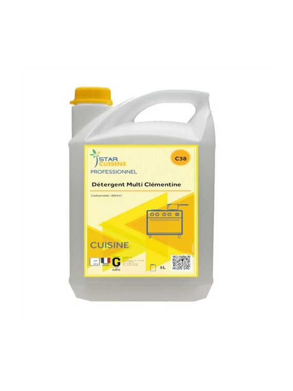 Nettoyant alimentaire sols & surfaces 5 en 1 - Le bidon de 5L