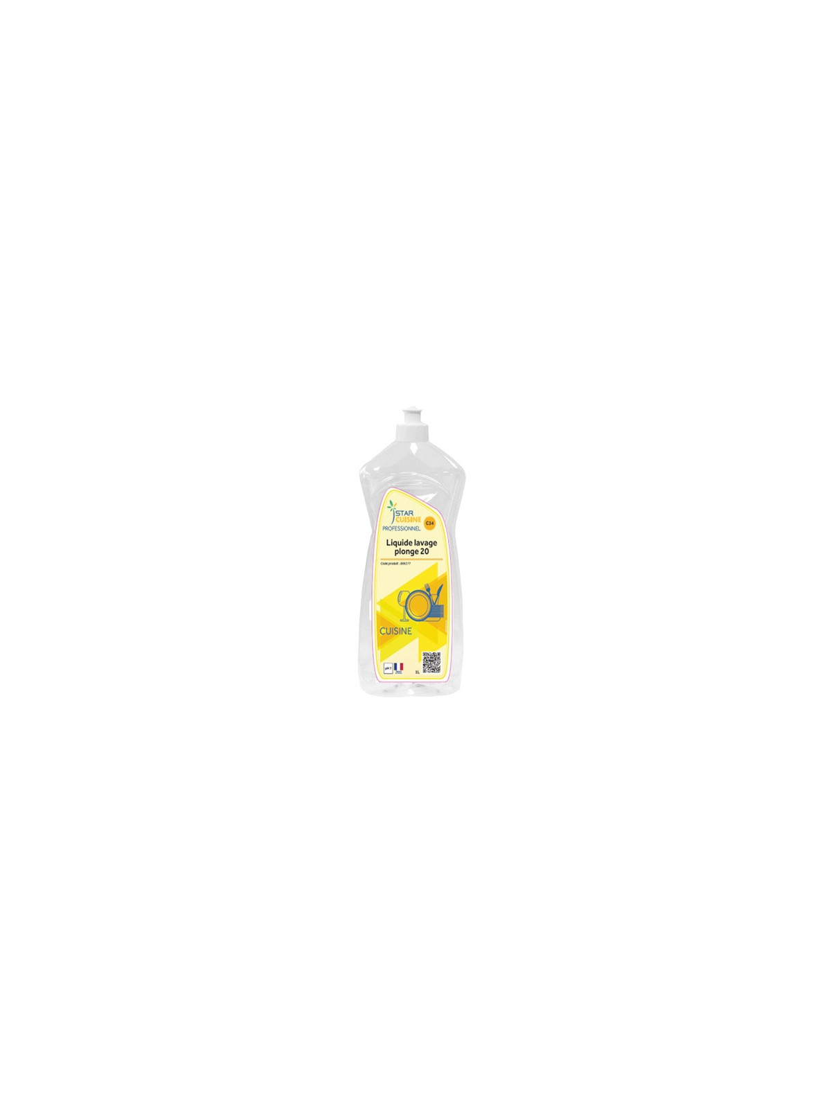 Liquide vaisselle professionnel FRAMBOISE - Flacon de 1L