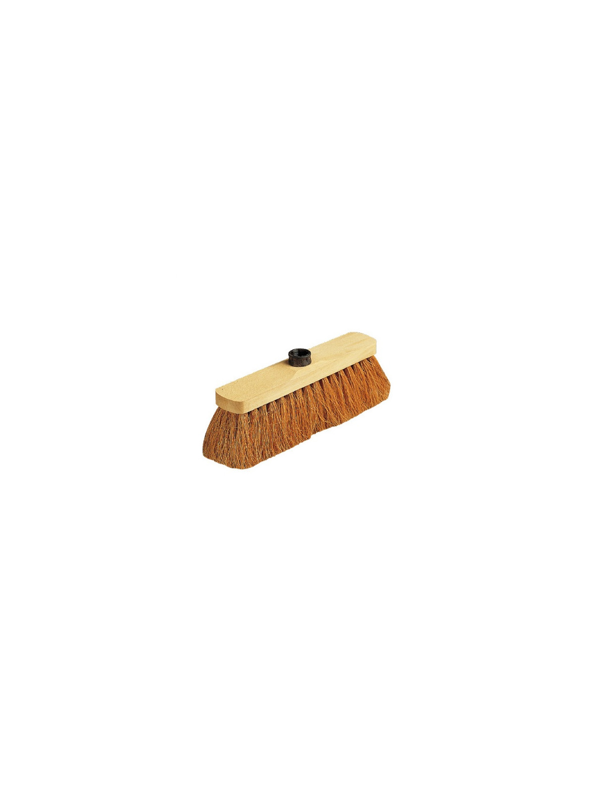 Balai coco naturel 29 cm - Douille à vis