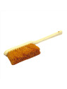 Balayette coco naturelle manche long 45 cm