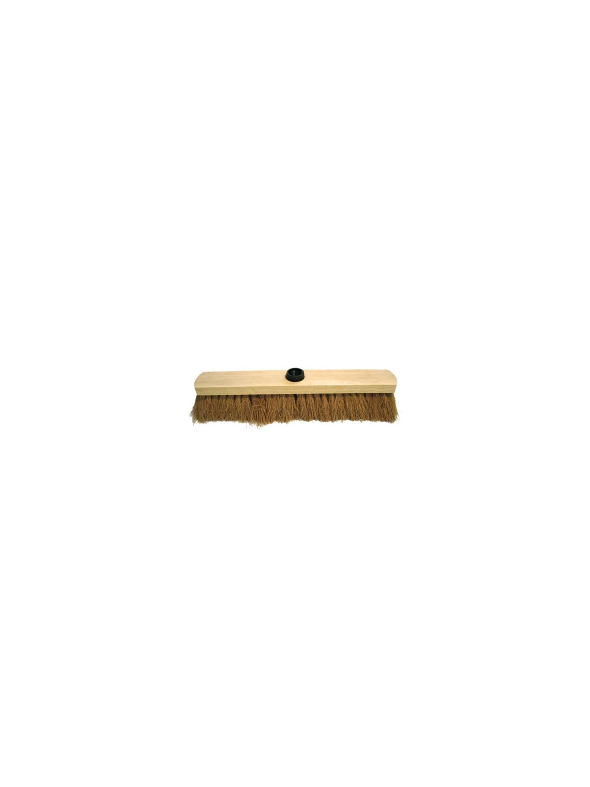 Balai coco naturel 38 cm - Douille à vis