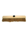 Balai coco naturel 38 cm - Douille à vis