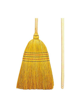 Balai paille de riz 5 fils 140 cm