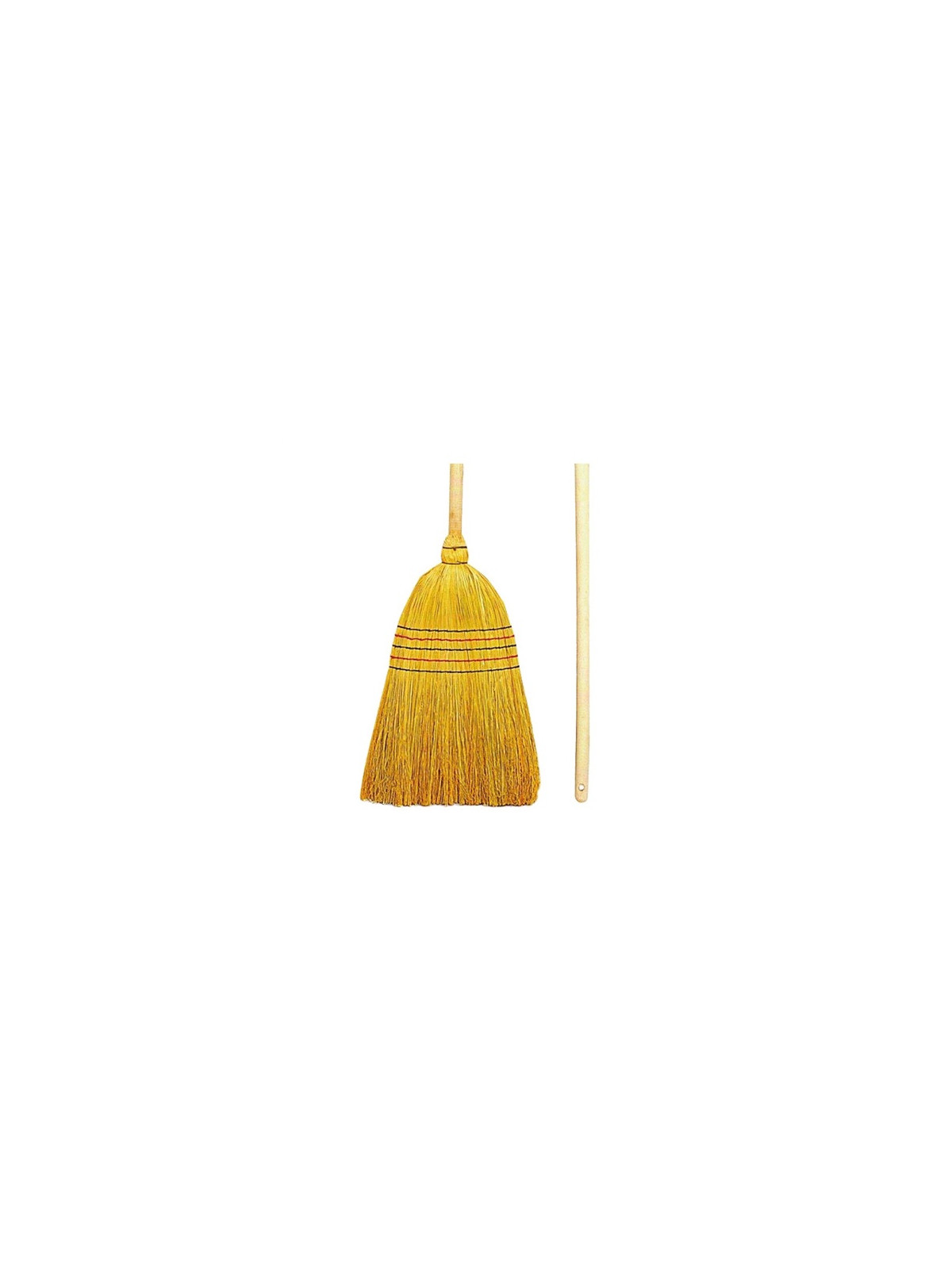 Balai paille de riz 5 fils 140 cm