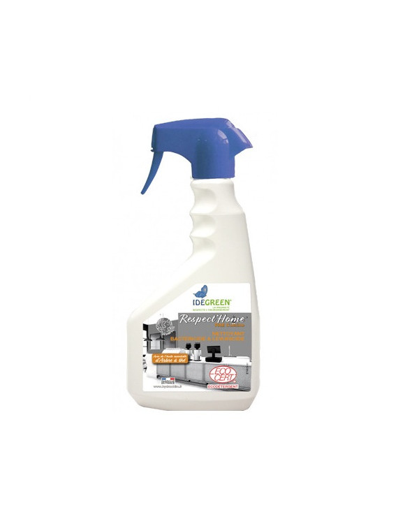 Désinfectant alimentaire sols & surfaces bactéricide Ecolabel - Pulvérisateur 750 ml