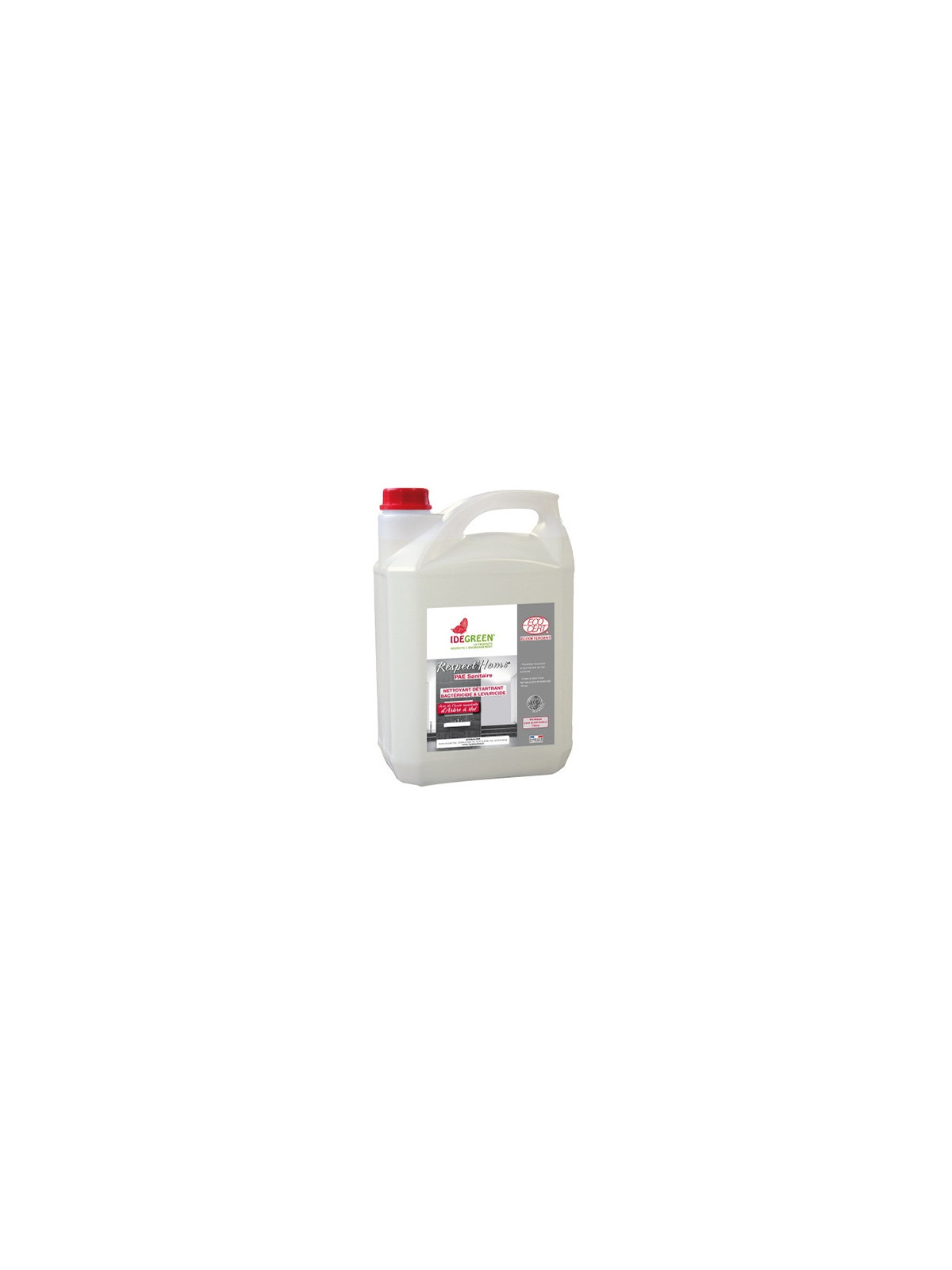 Nettoyant désinfectant sanitaires Ecolabel - Le bidon de 5L