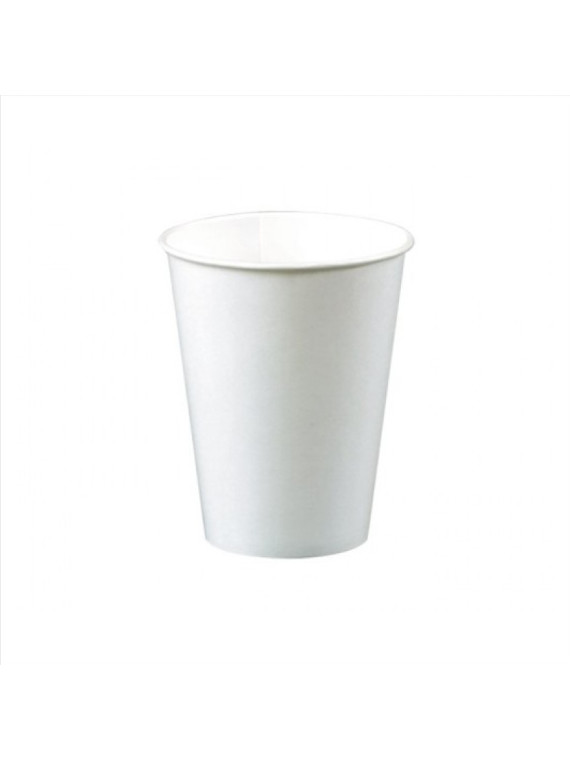 Gobelet carton blanc biodégradable 20 cL - Paquet de 100