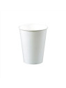 Gobelet carton blanc biodégradable 20 cL - Paquet de 100