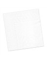 Serviettes en papier ouate blanc 2 épaisseurs 40 x 40 cm - Le paquet de 100