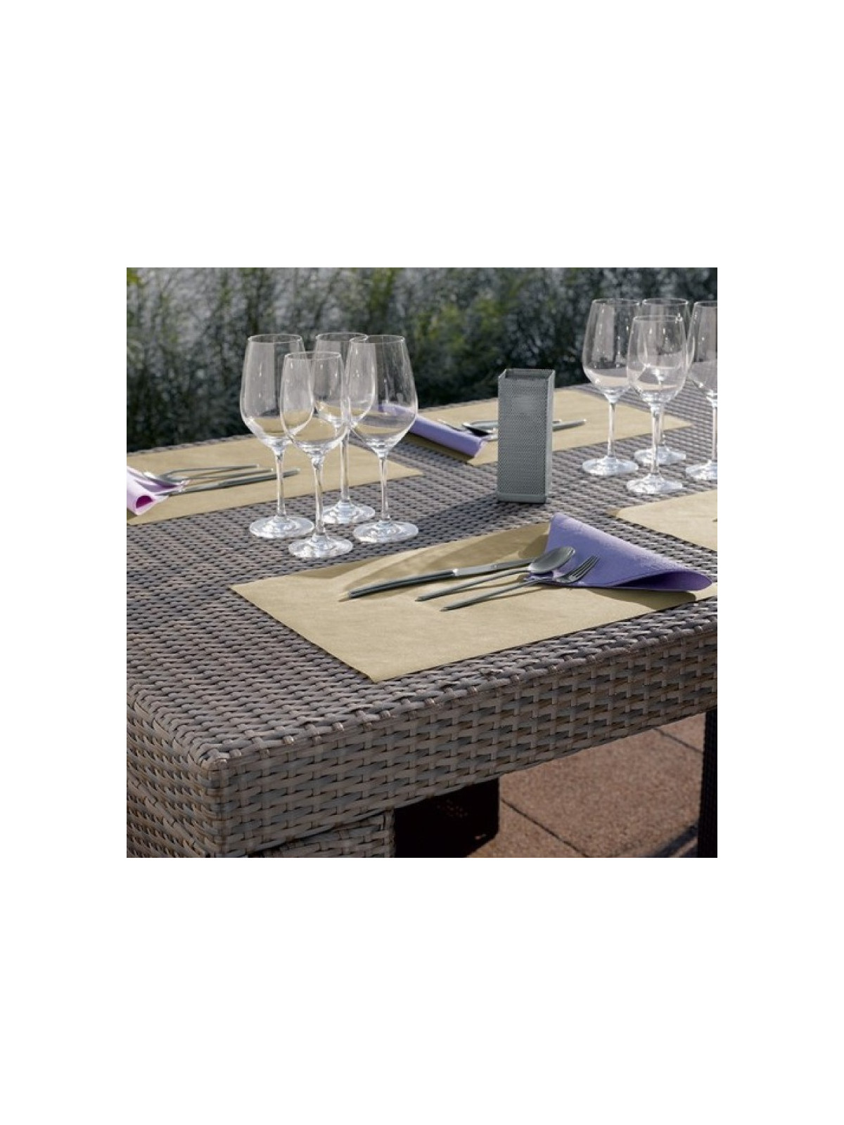 Set de table en papier kraft 30 x 40 cm - Le paquet de 800