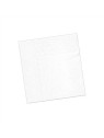 Mini serviettes cocktail en papier ouate blanc 2 épaisseurs 20 x 20 cm - Le paquet de 100