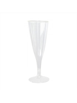 Flûte à champagne en PLA biodégradable 15 cL - le coffret de 27