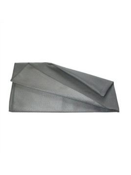 Torchon vaisselle microfibre métalique gris - Le lot de 2