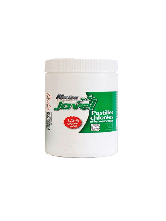Pastilles de javel effervescentes 500g - La boite de 150