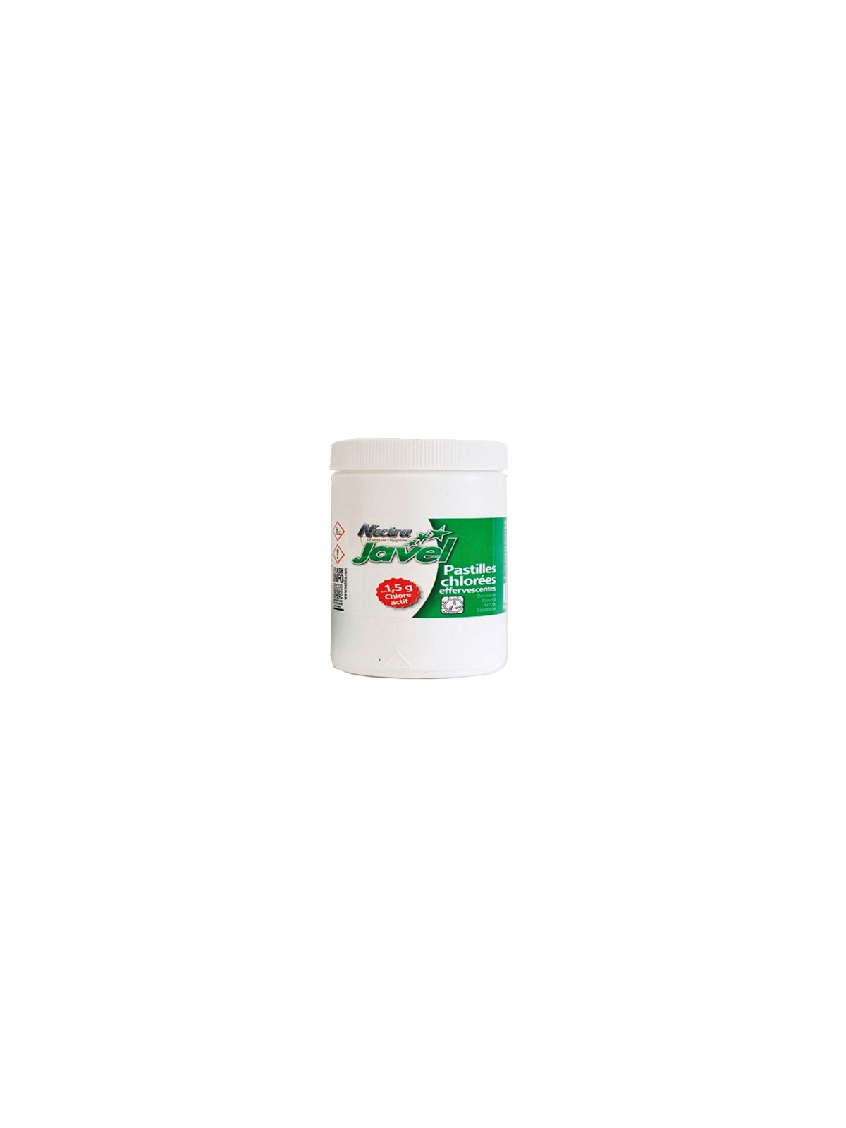 Pastilles de javel effervescentes 500g - La boite de 150