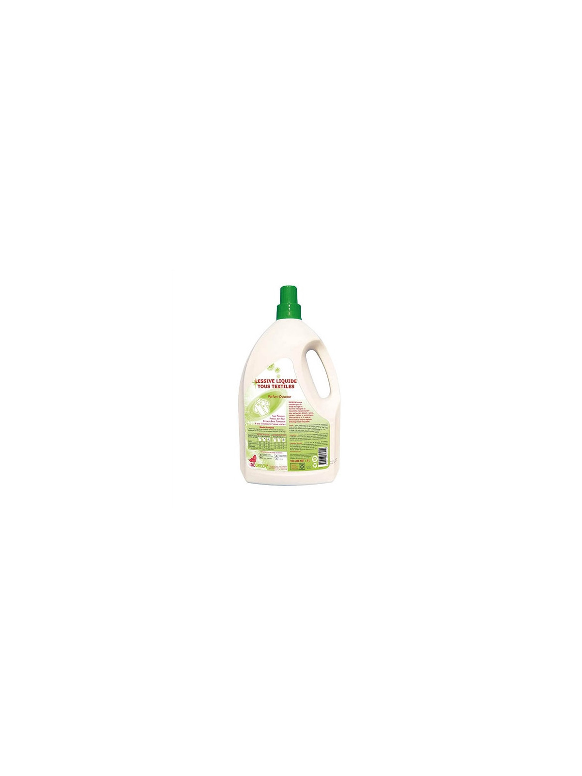 Lessive liquide éco-responsable tous textiles 3L