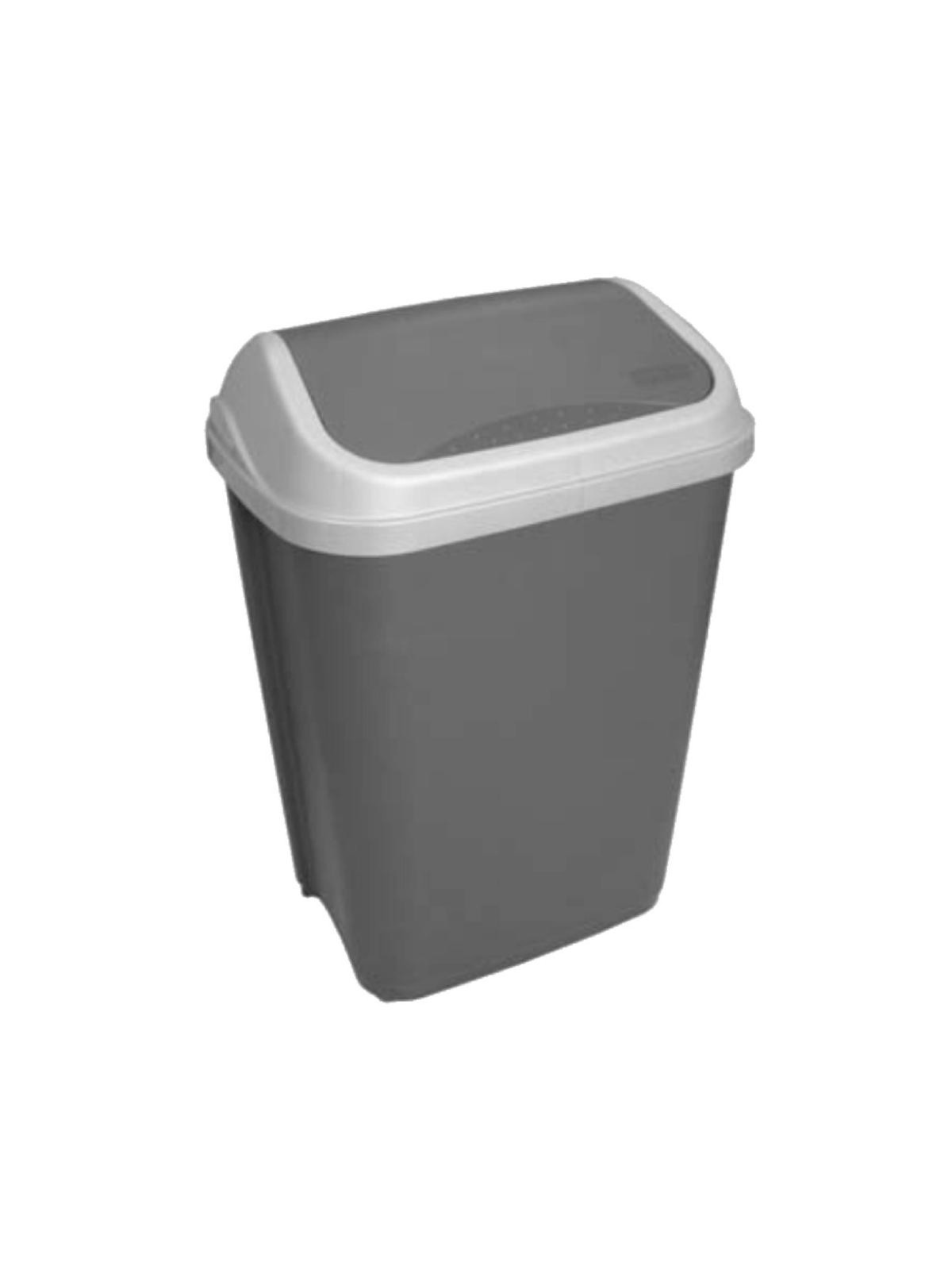 Poubelle 25 litres à couvercle basculant Flip-Flap