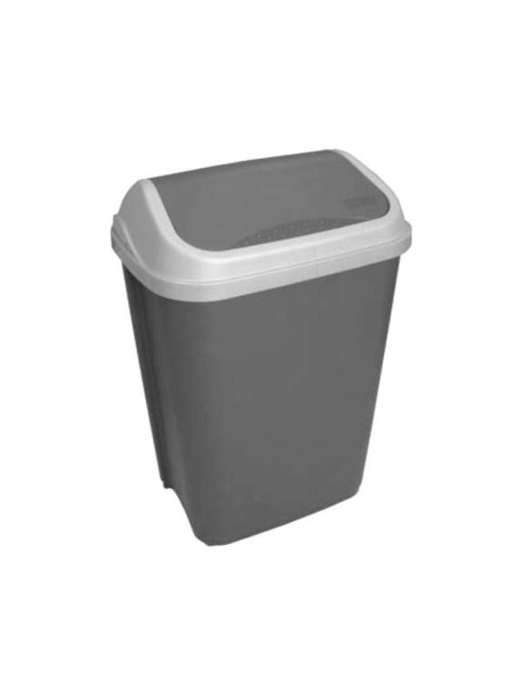 Poubelle 50 litres à couvercle basculant Flip-Flap