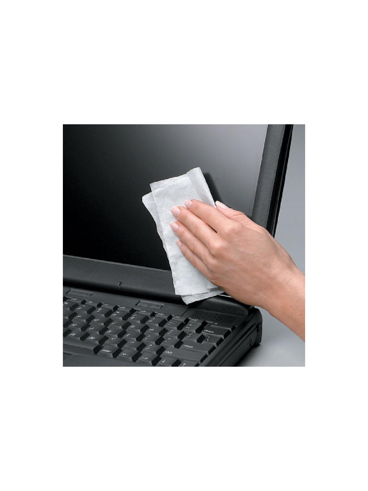 Lingettes informatiques pour écrans - La boîte de 100