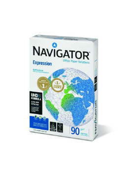 Papier Super blanc NAVIGATOR Expression A4 90g FSC - Le carton de 5 ramettes de 500 feuilles