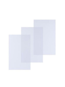 Couverture pour reliures A4 - PVC Cristal - Le lot de 100 - Incolore