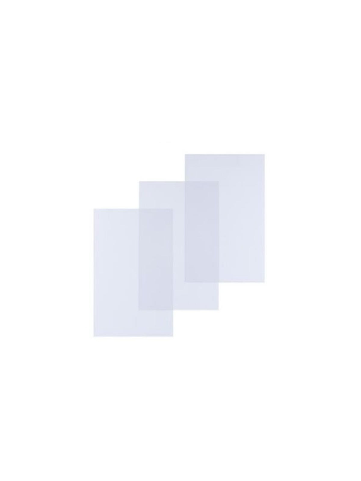Couverture pour reliures A4 - PVC Cristal - Le lot de 100 - Incolore