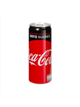 Coca-Cola Zéro 33cl - Le pack de 24 canettes