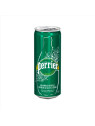 Eau minérale gazeuze Perrier 33 cl - Le lot de 24 canettes