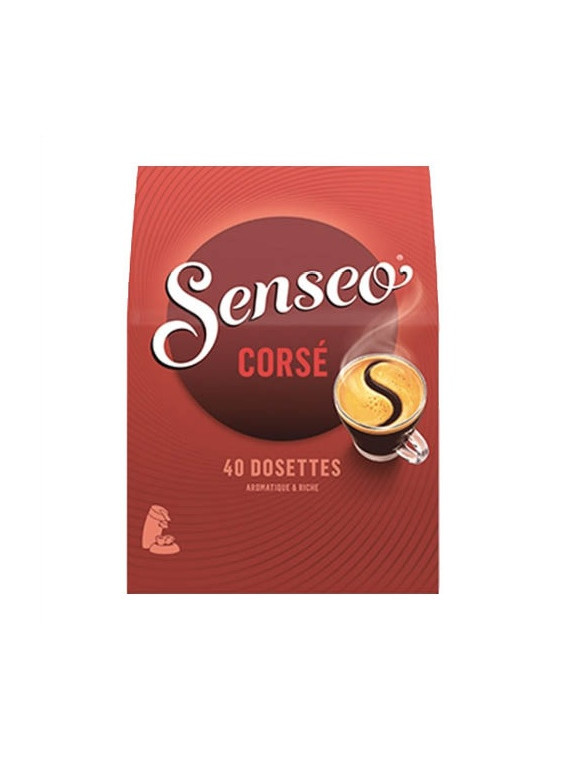 Café dosettes Senseo Corsé - Le sachet de 40