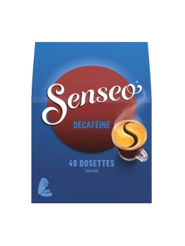 Café dosettes Senseo Décaféiné - Le sachet de 40