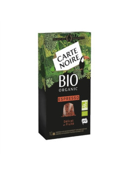 Capsules espresso Carte Noire BIO - Le lot de 10