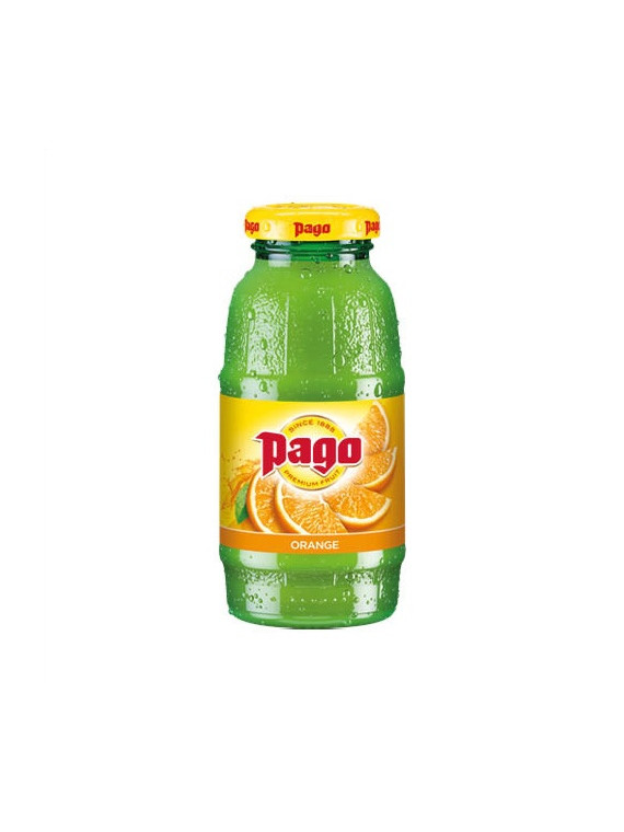 Jus de fruits PAGO Orange 20 cl - Le pack de 12 bouteilles