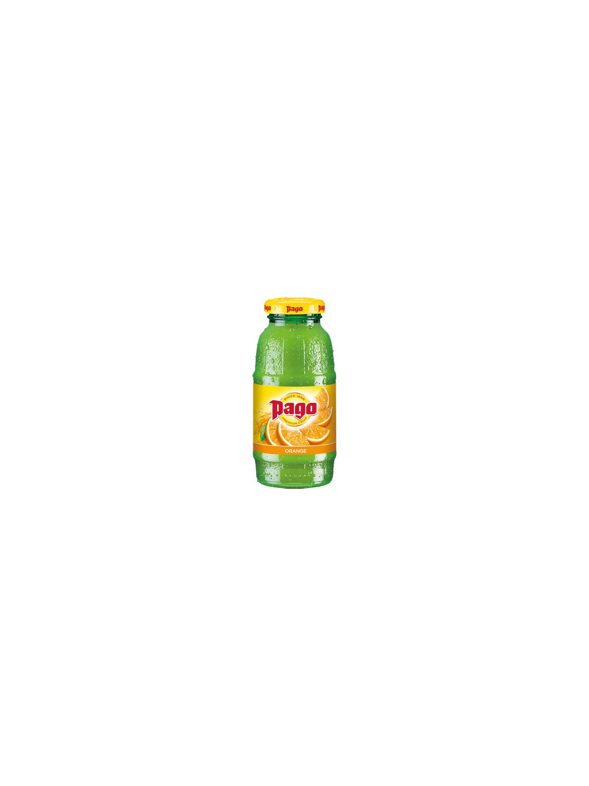Jus de fruits PAGO Orange 20 cl - Le pack de 12 bouteilles