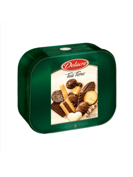 Assortiment de biscuits Tea Time DELACRE - La boîte de 1 kg