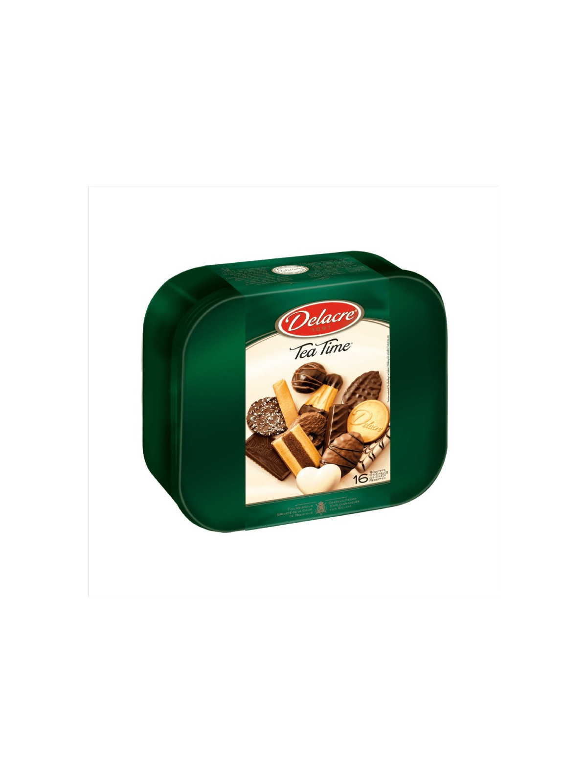 Assortiment de biscuits Tea Time DELACRE - La boîte de 1 kg