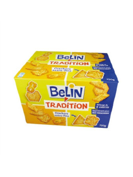 Biscuits Crackers Réception BELIN assortis - La boîte de 380g