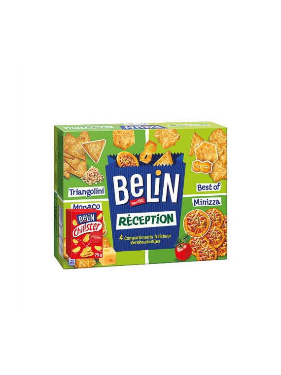 Biscuits Crackers Tradition BELIN assortis - La boîte de 720g