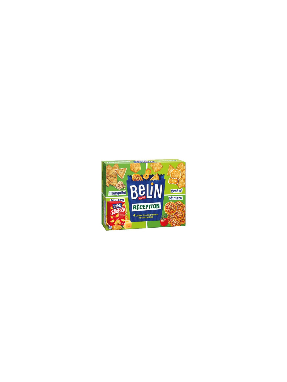 Biscuits Crackers Tradition BELIN assortis - La boîte de 720g