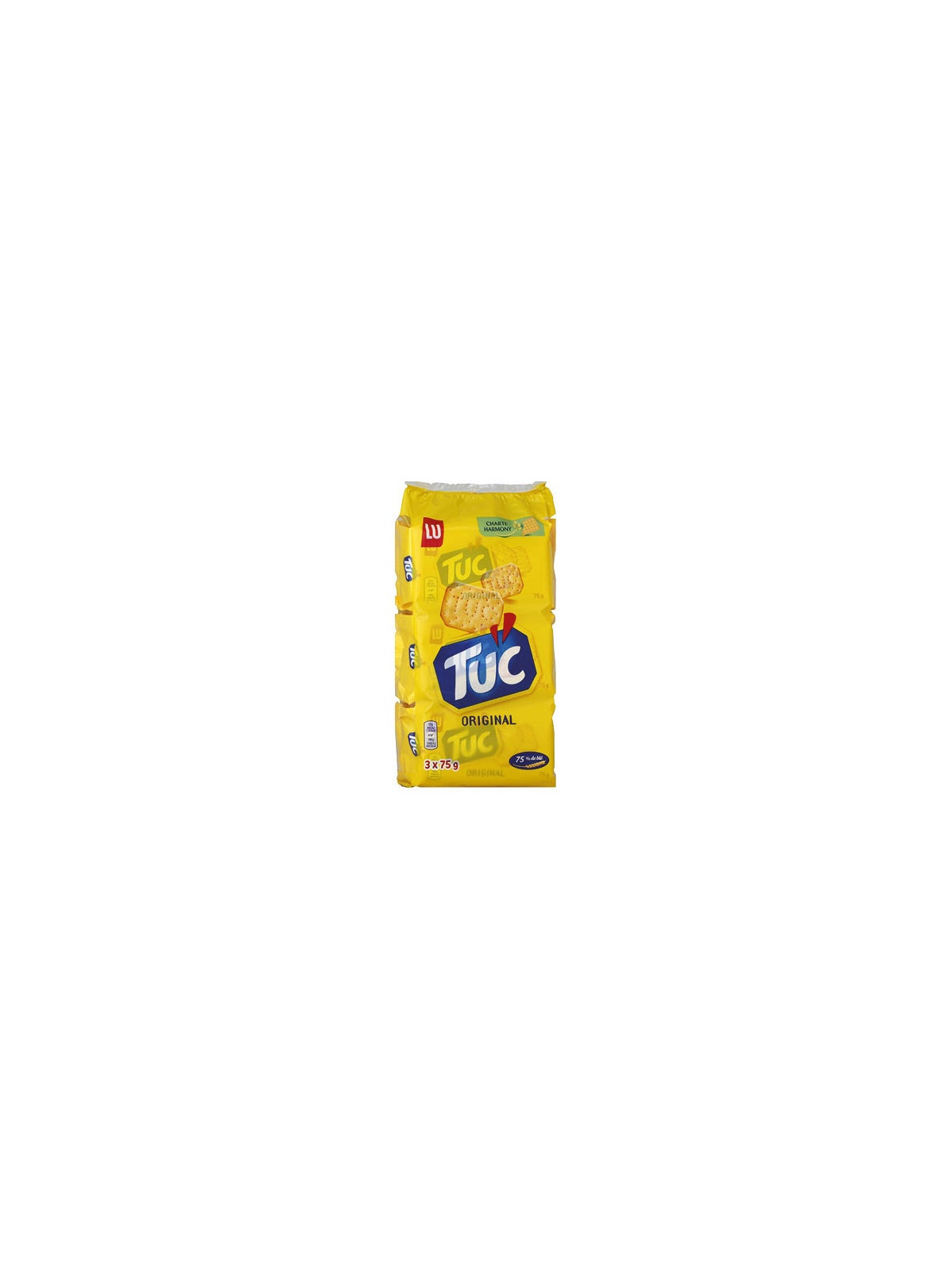 Biscuits apéritifs Original TUC - Les 3 étuis de 75g