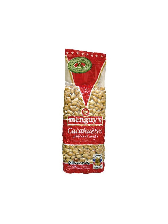 Cacahuètes grillées et salées MENGUY'S - Le sachet de 700g