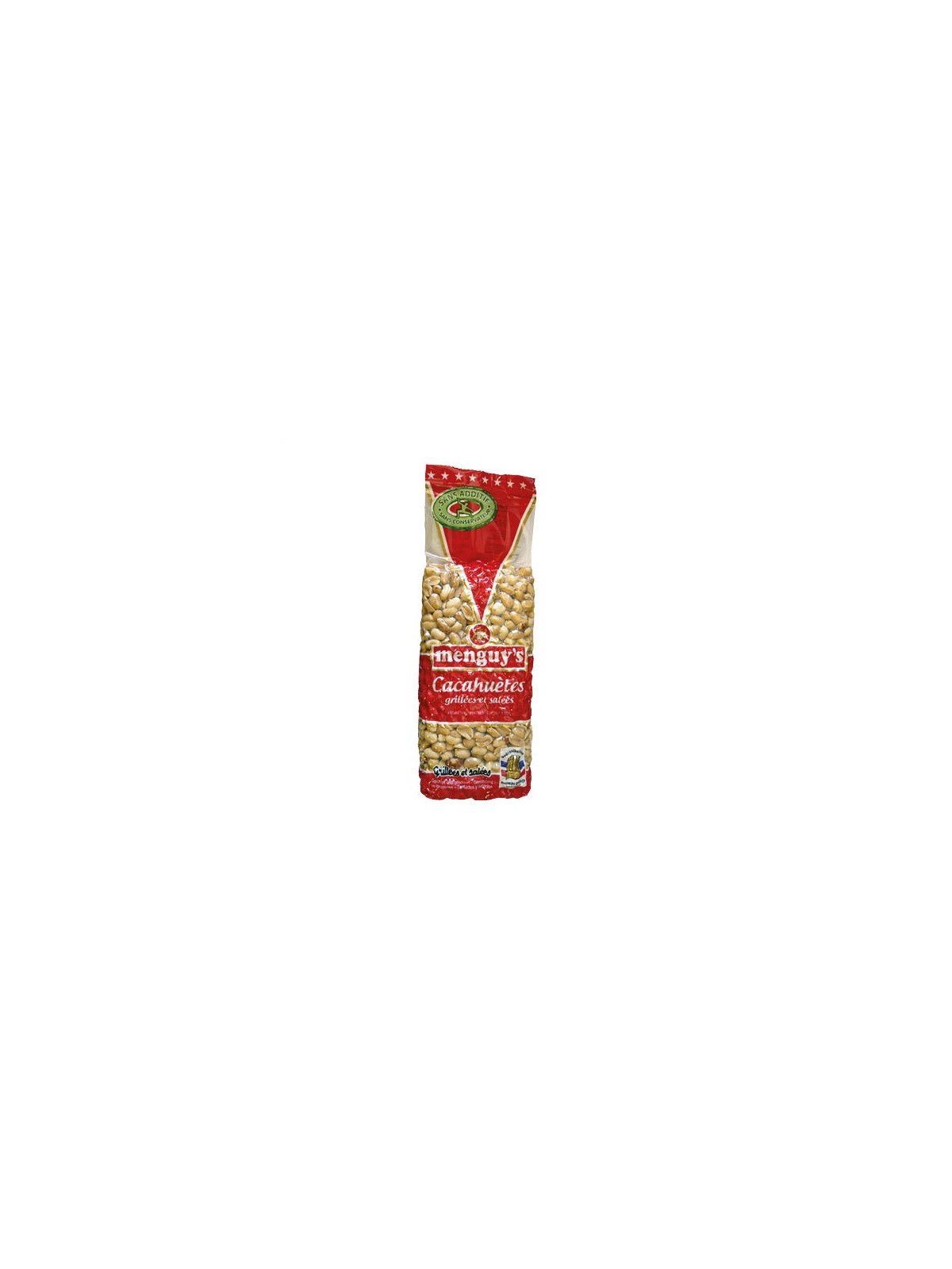 Cacahuètes grillées et salées MENGUY'S - Le sachet de 700g