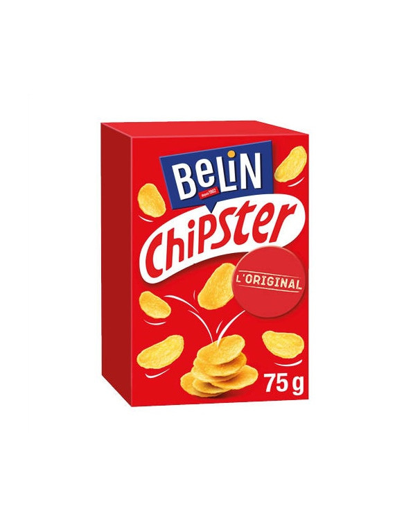 Biscuits apéritif Chipster l’Original BELIN - Les 3 étuis de 75g