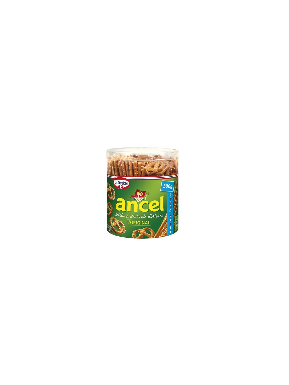 Biscuits apéritifs sticks & bretzels ANCEL - La boîte de 300g