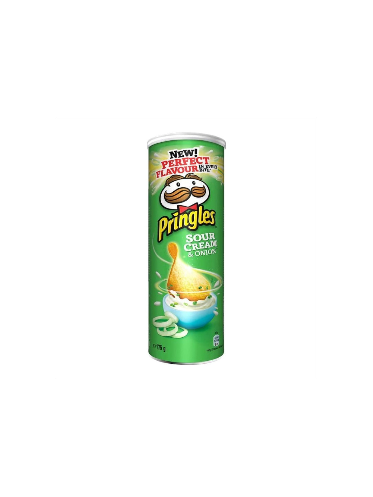 Chips tuiles PRINGLES Sour Cream and Onion - Le lot de 3 boîtes de 175g
