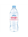 Eau minérale Evian 1L - Le lot de 6 bouteilles
