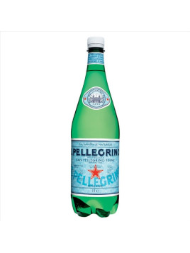 Eau minérale naturelle gazeuse SAN PELLEGRINO 1L - Le pack de 6 bouteilles