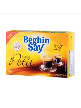 Sucre petits morceaux BEGHIN SAY - La boite de 1 kg