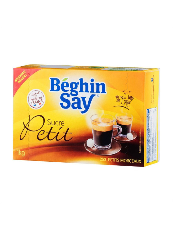 Sucre petits morceaux BEGHIN SAY - La boite de 1 kg