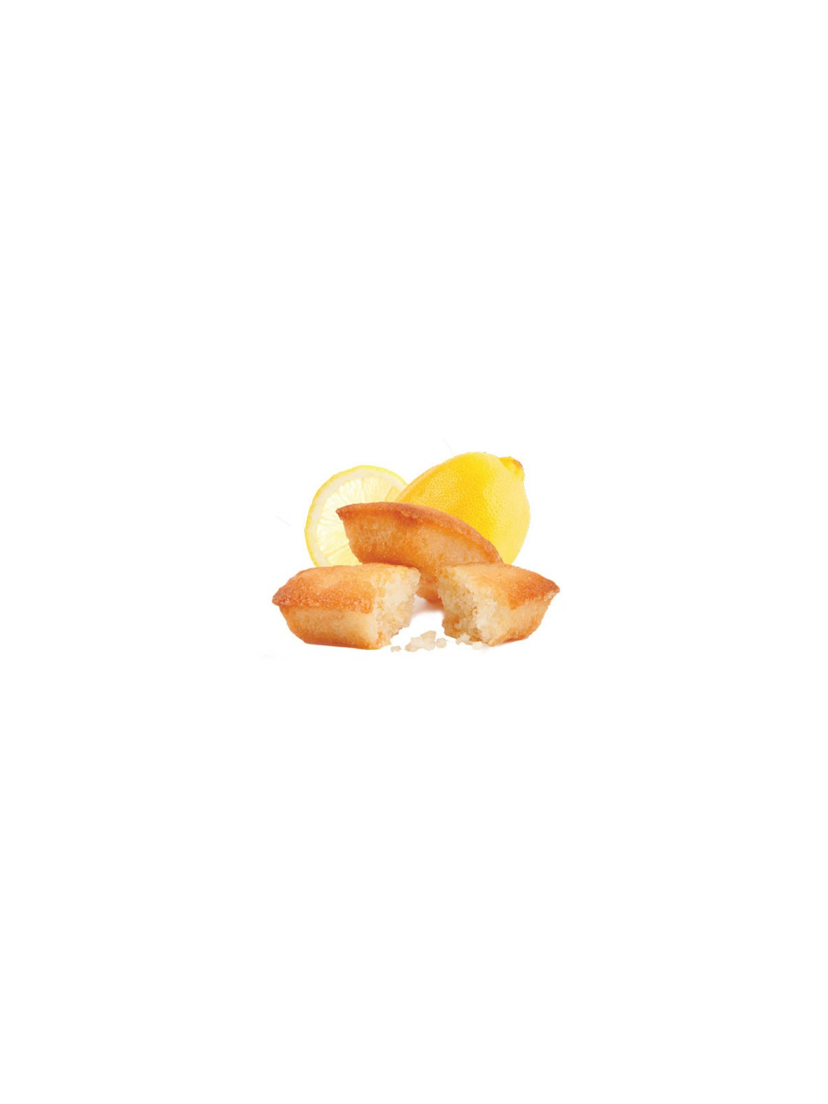 Mini financiers au citron 10g (sachet) - Le sachet de 12