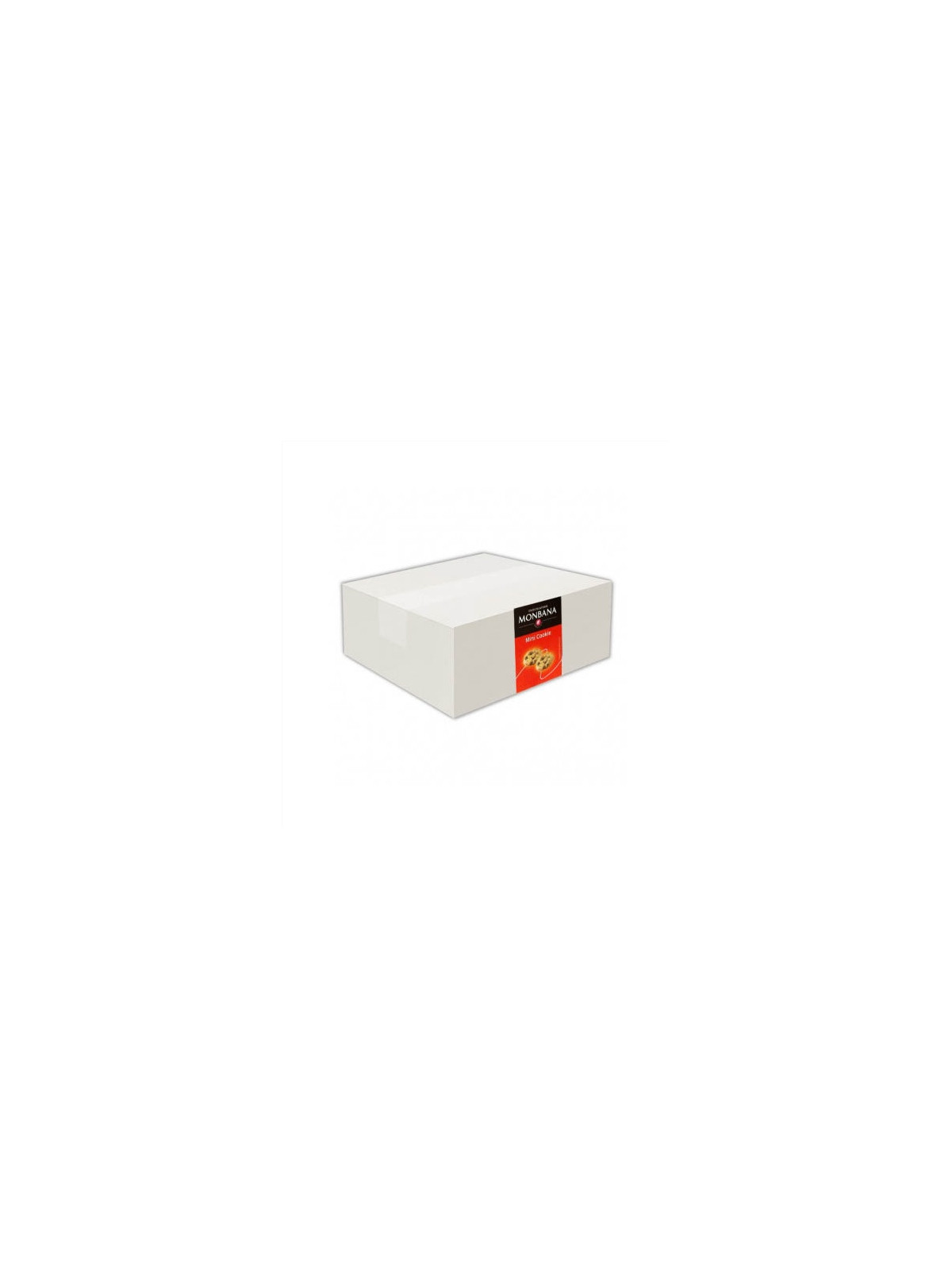 Mini cookies nougatine et pépite de chocolat Monbana 4g (sachet) - Le carton de 200